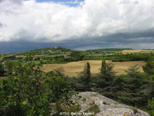 Canal du Midi - "Seuil de Naurouze" - Village of Montferrand