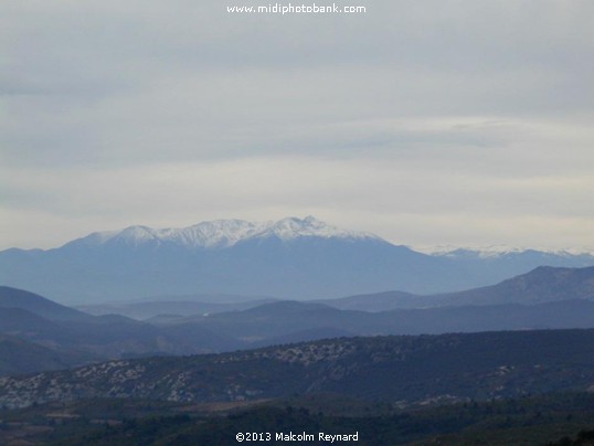 Early Snow on the Mountains of the Pyrénées
