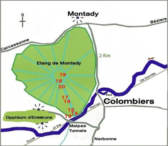A Walk around the Malpas Tunnel & the Etang de Montady