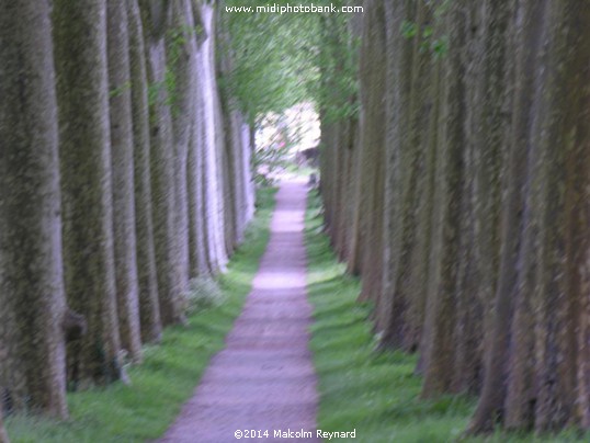 Canal du Midi. - the "Seuil de Naurouze"