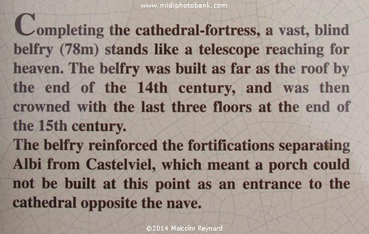 The Cathedral of St Cecile in Albi