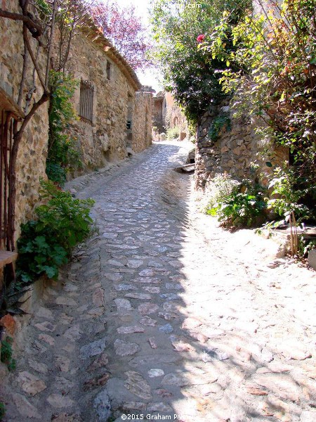 Castelnou – one of the "Plus Beaux Villages de France"