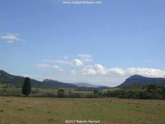 The Corbières Mountains in the Aude