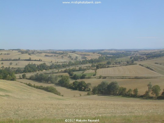 The rolling Lauragais Hills