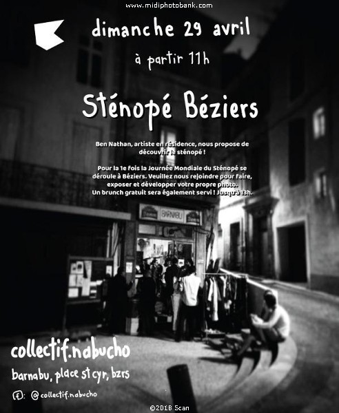 Pinhole Camera - Artist in Béziers - Ben Nathan