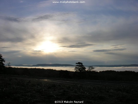 Sunrise over the River Tarn