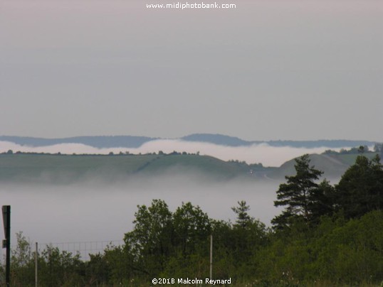Sunrise over the River Tarn