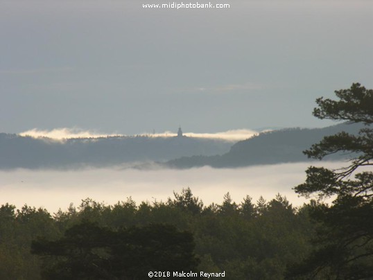 Sunrise over the River Tarn