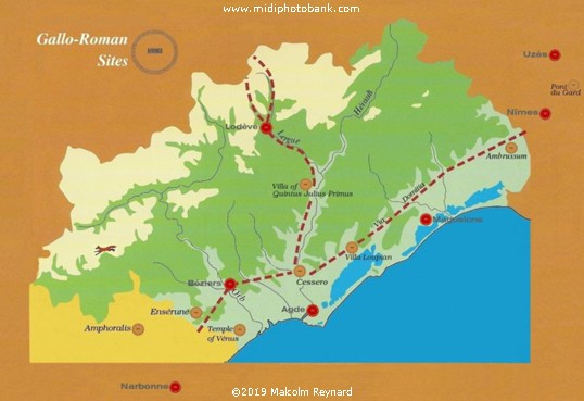 Via Domitia & The Oppidum d'Ambrussum.