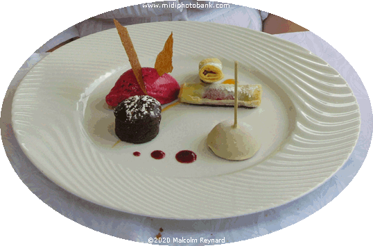 The tiny Village of "Combes", in the mountains of the "Haut Languedoc Regional Park"