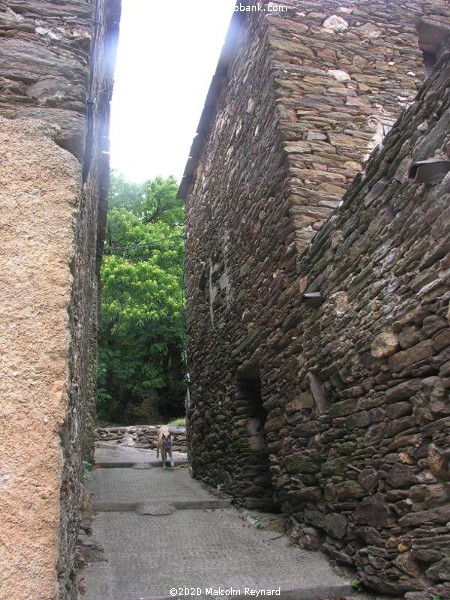 The tiny Village of "Combes", in the mountains of the "Haut Languedoc Regional Park"