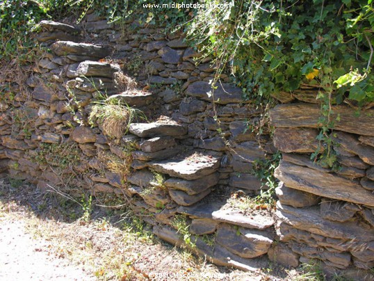 The tiny Village of "Combes", in the mountains of the "Haut Languedoc Regional Park"