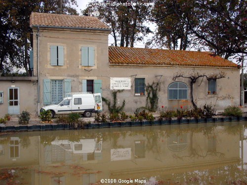 Winter on the Canal de la Robine