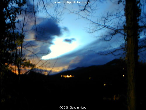 Autumn Sunset - Arles sur Tech