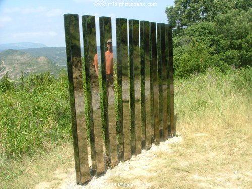 Summer in the Corbières - " Sentier Sculpturel, Mayronne "