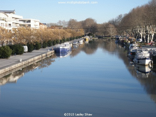 Canal du Midi - Port of Béziers