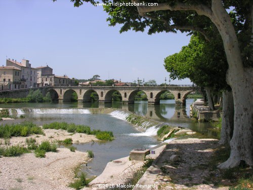 Sommières on the River Vidourie