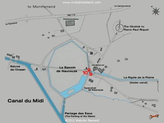 Canal du Midi - "La Rigole de la Plaine"