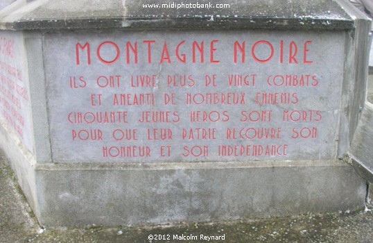 Montagne Noire  - Resistance Memorial - "Fontbruno"