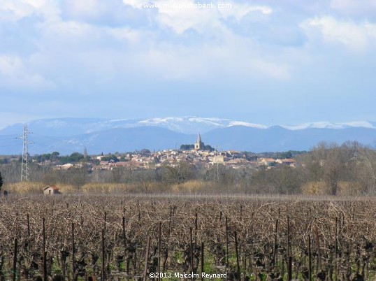 Chemin de Compostela - Pinet à St Thibéry sur Lo Camin Romieu