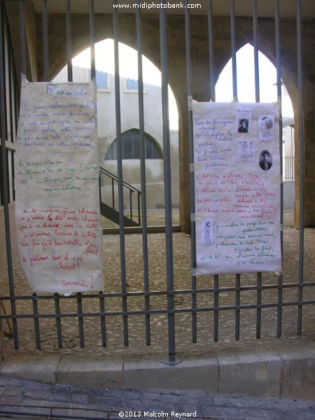 Poetry" in the "Quartier" St Jacques of Béziers