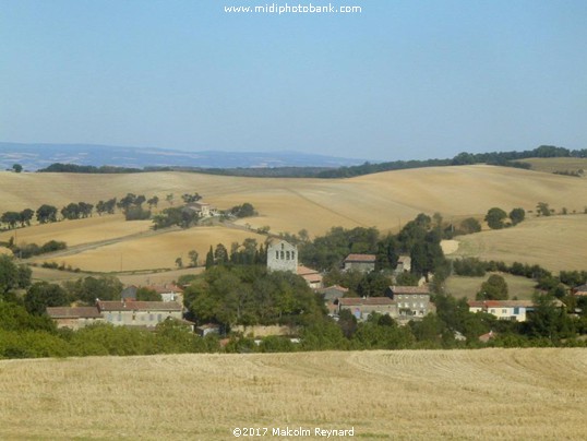 The rolling Lauragais Hills
