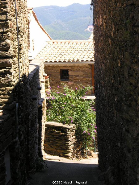 The tiny Village of "Combes", in the mountains of the "Haut Languedoc Regional Park"